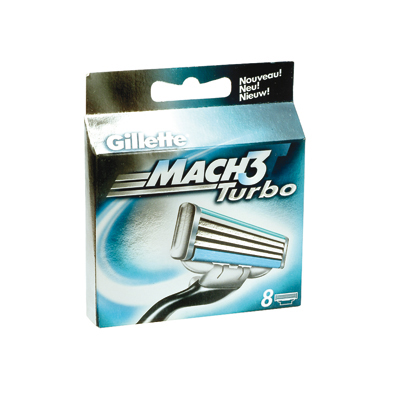 Lames rasoir Gillette Turbo [8 lames]