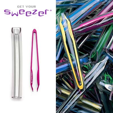 Pince rubis � �piler Sweezer Violette