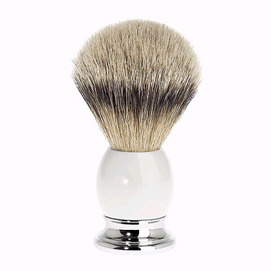 Rasoir en fine porcelaine blanche