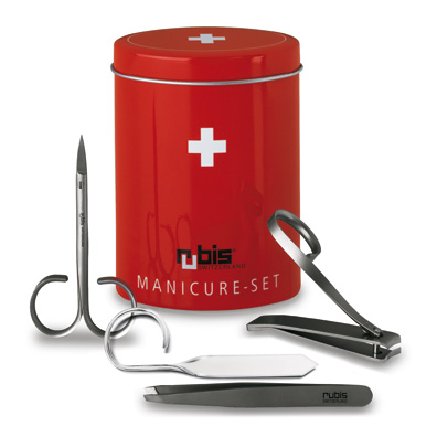 Set manucure Rubis croix suisse