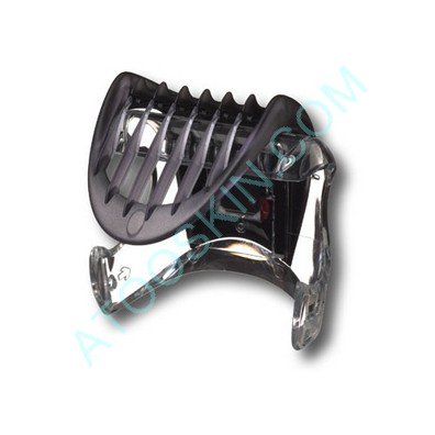 Sabot taille barbe, translucide noir/rouge