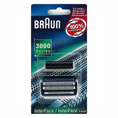 Grille de rasoir et couteau BRAUN Interface 3000