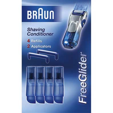 4 cartouches de lotion pour le rasoir Free Glider