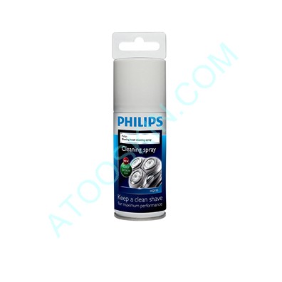 Spray de nettoyage de tetes de rasage Philips
